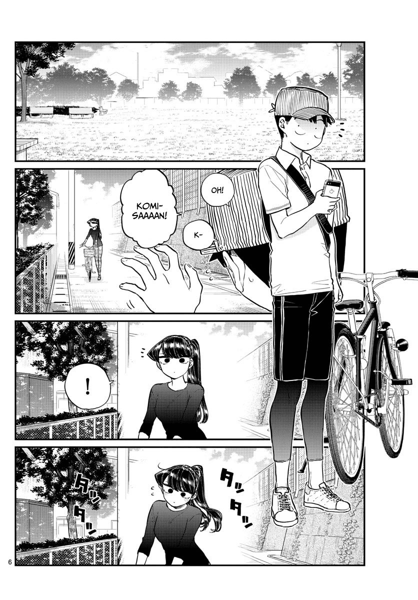 Komi-san wa Komyushou Desu Chapter 187 page 7 - Chapter 187: Bike practice
