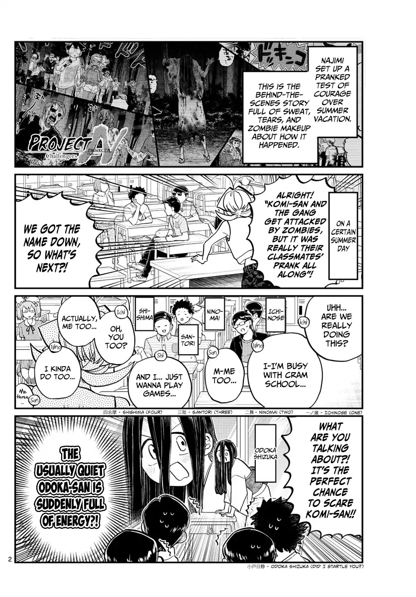 Komi-san wa Komyushou Desu Chapter 188 page 2 - Chapter 188: Class 2 - 1 Get-together