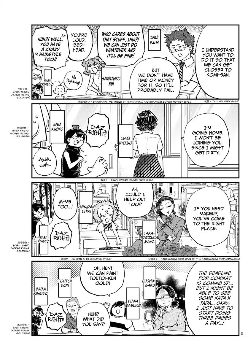 Komi-san wa Komyushou Desu Chapter 188 page 3 - Chapter 188: Class 2 - 1 Get-together