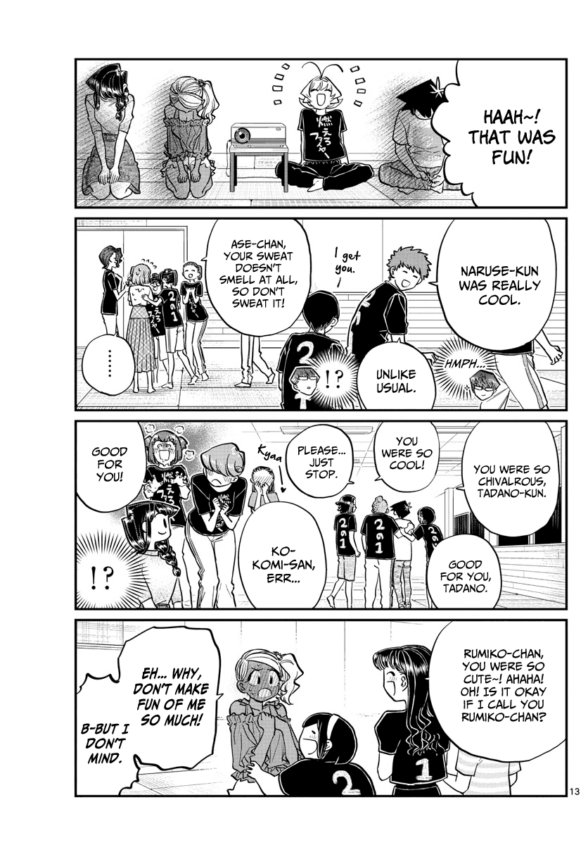 Komi-san wa Komyushou Desu Chapter 189 page 8 - Chapter 189: Test of Courage Aftermath