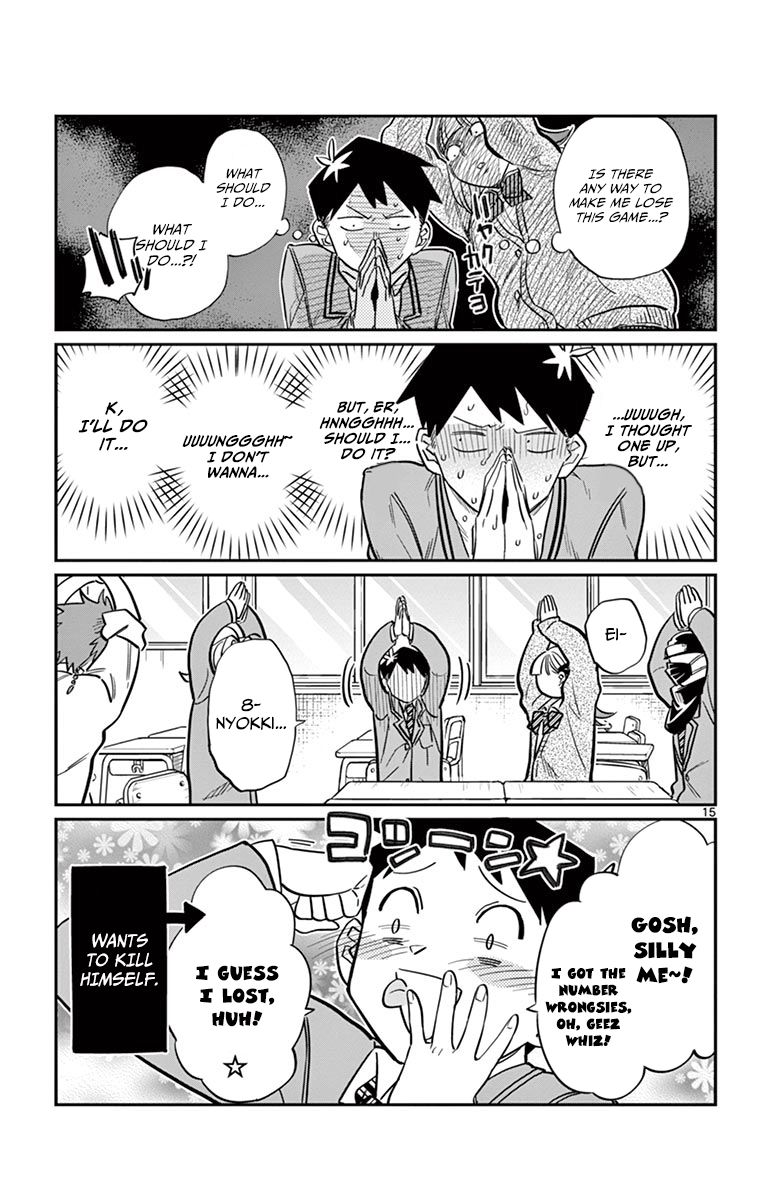 Komi-san wa Komyushou Desu Chapter 19 page 15 - Chapter 19 : Saitou