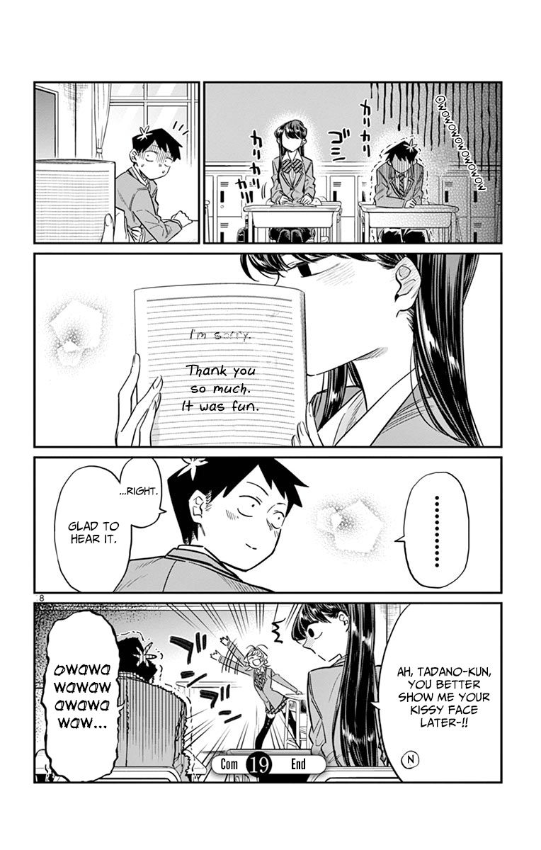 Komi-san wa Komyushou Desu Chapter 19 page 18 - Chapter 19 : Saitou