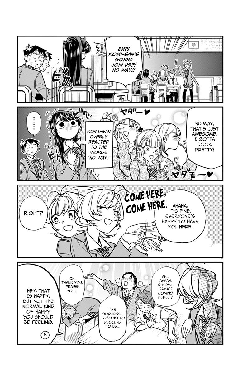Komi-san wa Komyushou Desu Chapter 19 page 5 - Chapter 19 : Saitou