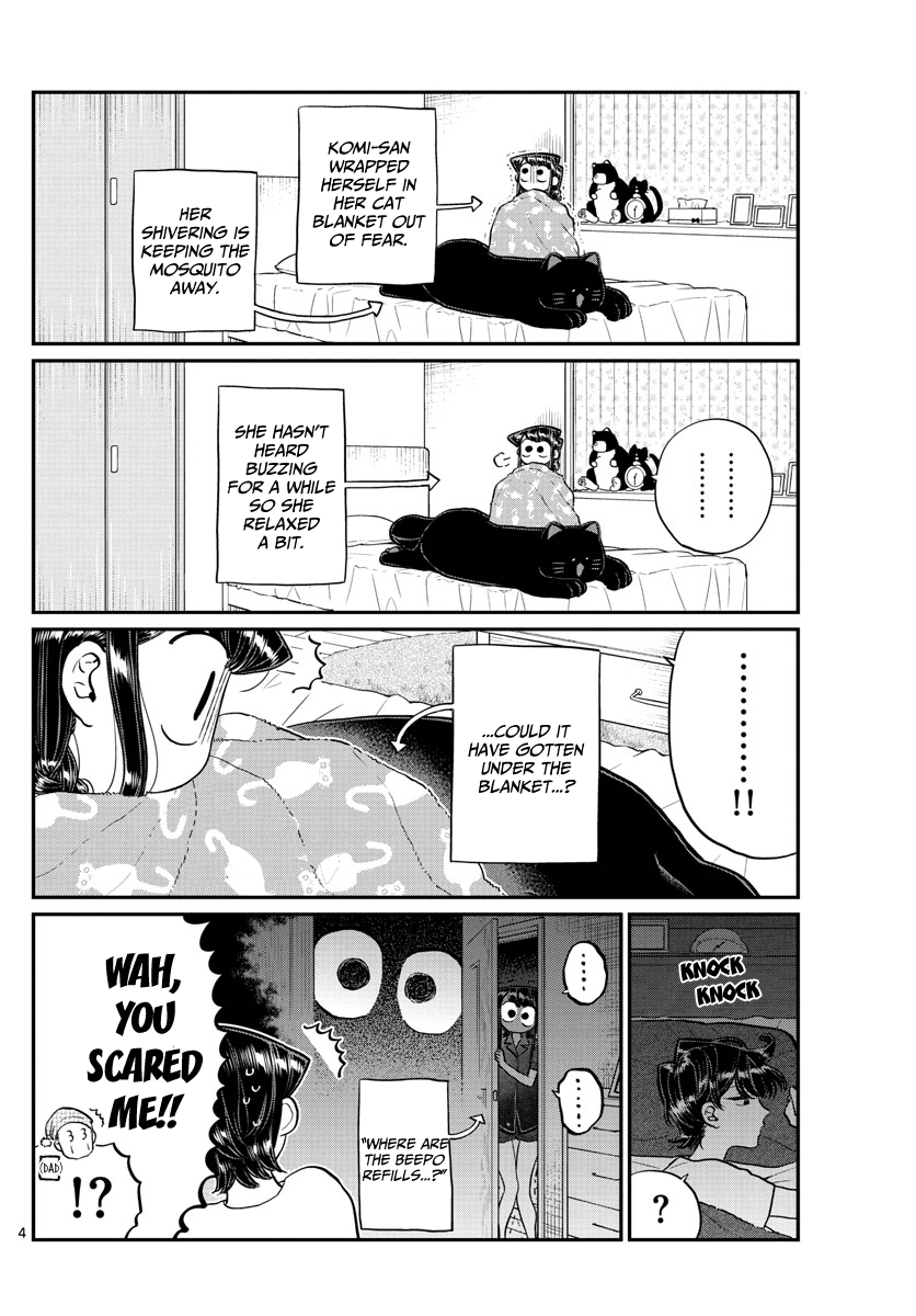 Komi-san wa Komyushou Desu Chapter 191 page 4 - Chapter 191: Mosquito