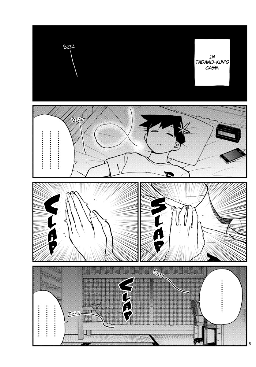 Komi-san wa Komyushou Desu Chapter 191 page 5 - Chapter 191: Mosquito