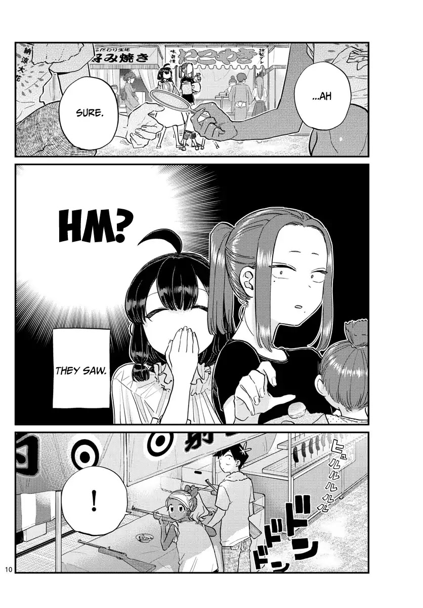Komi-san wa Komyushou Desu Chapter 194 page 10 - Chapter 194: Fireworks