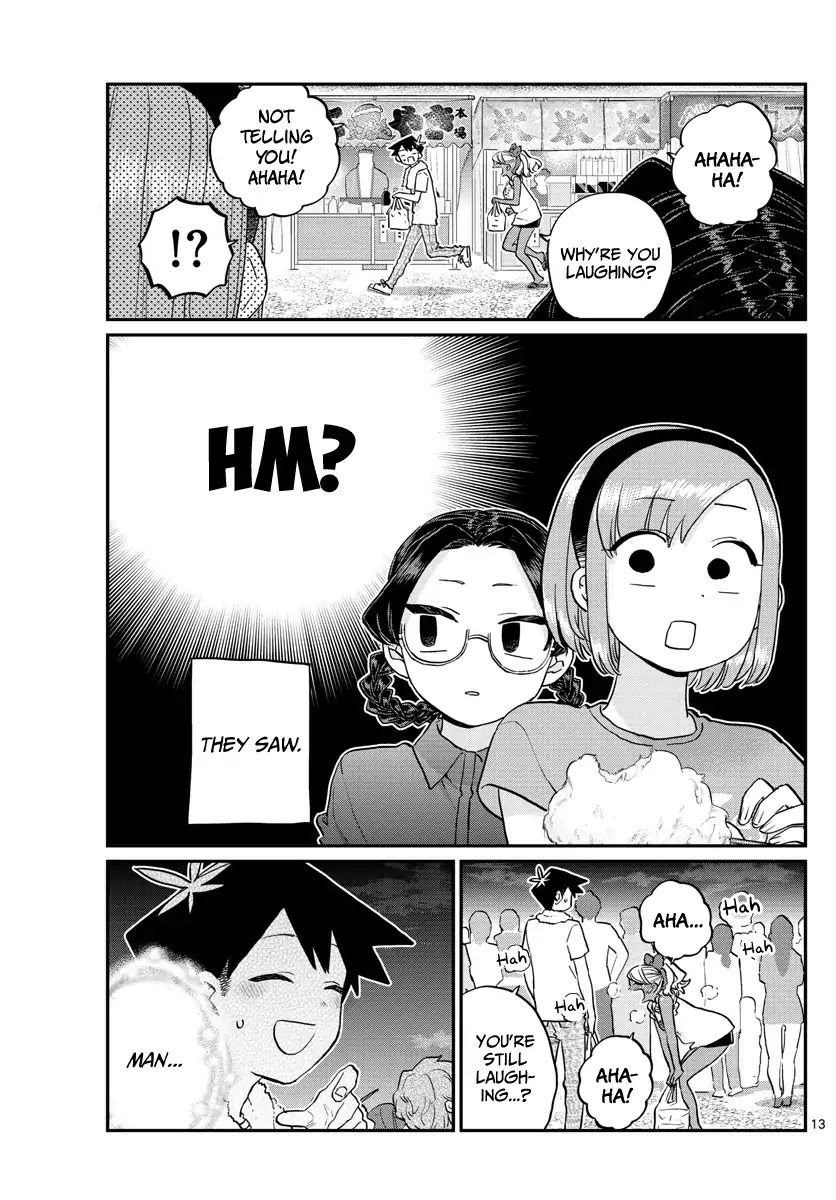 Komi-san wa Komyushou Desu Chapter 194 page 13 - Chapter 194: Fireworks