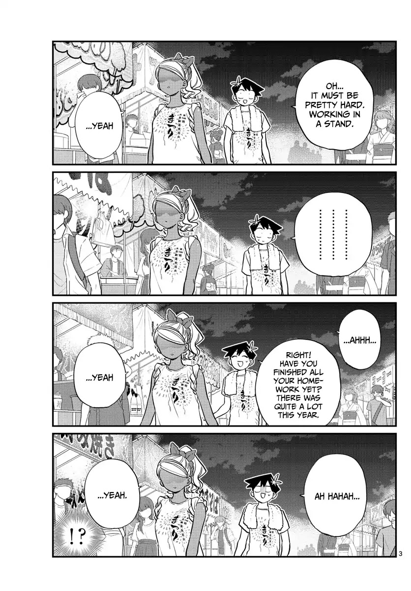 Komi-san wa Komyushou Desu Chapter 194 page 3 - Chapter 194: Fireworks