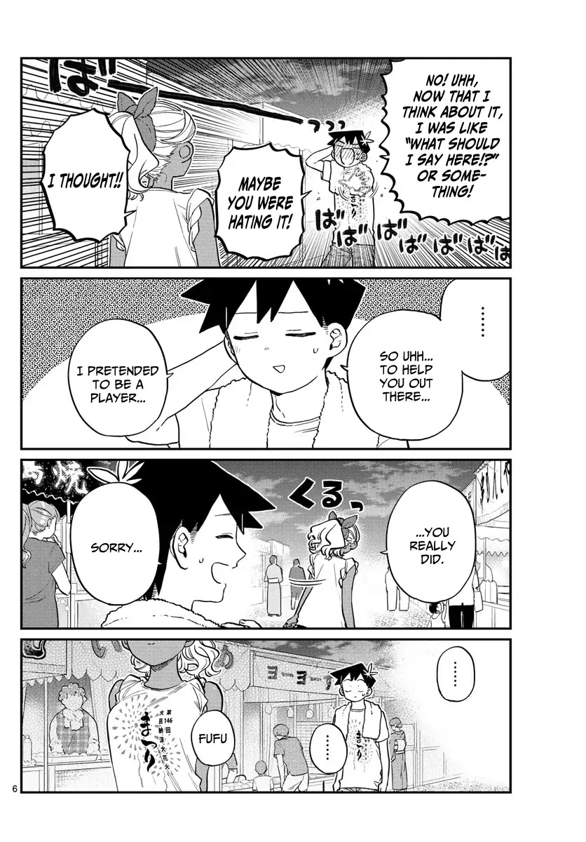 Komi-san wa Komyushou Desu Chapter 194 page 6 - Chapter 194: Fireworks