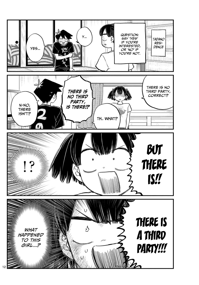 Komi-san wa Komyushou Desu Chapter 195 page 12 - Chapter 195: The three