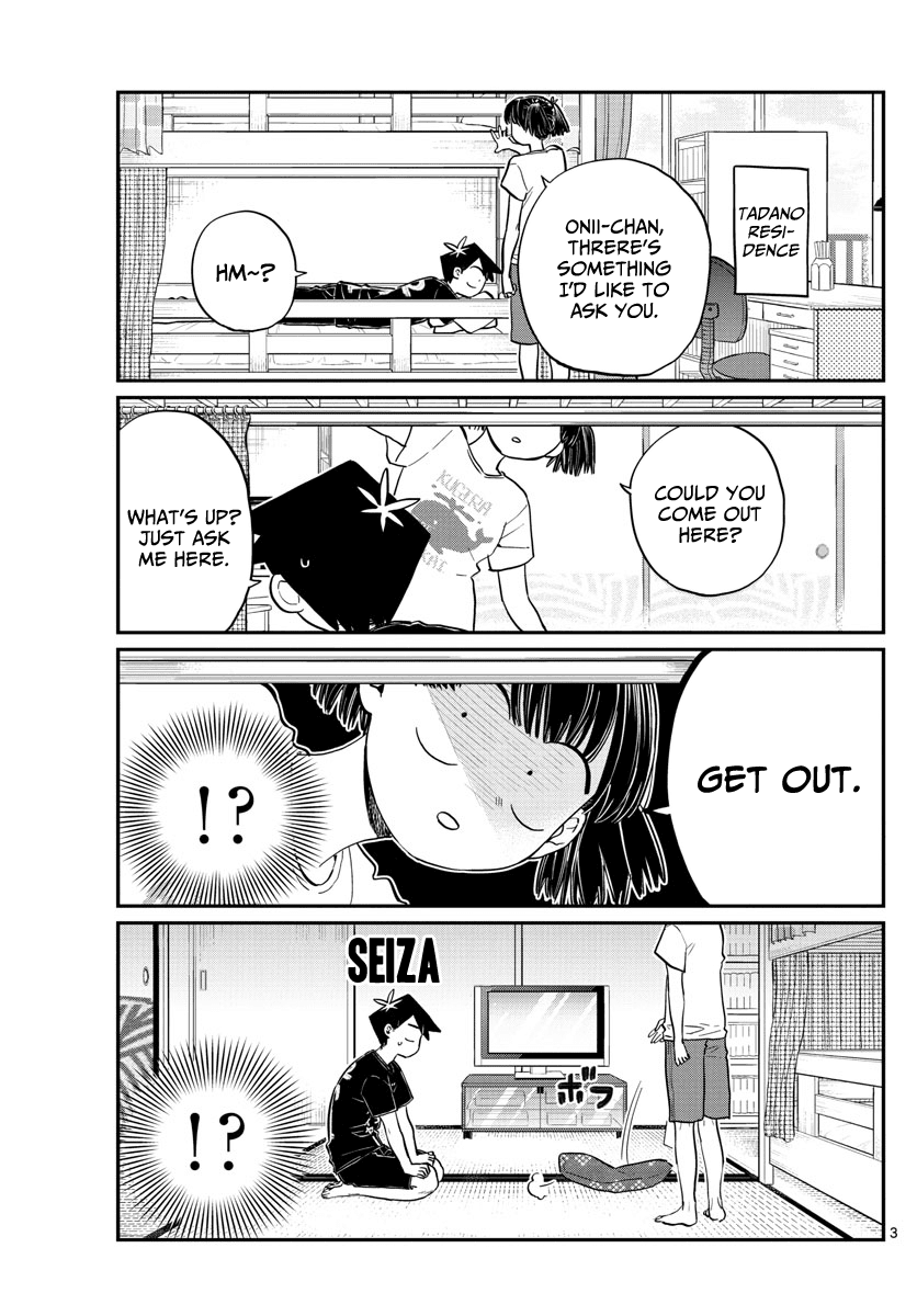 Komi-san wa Komyushou Desu Chapter 195 page 3 - Chapter 195: The three