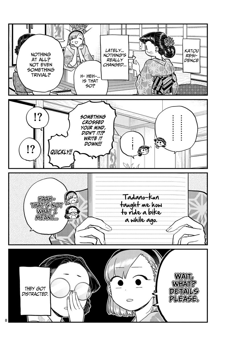 Komi-san wa Komyushou Desu Chapter 195 page 8 - Chapter 195: The three