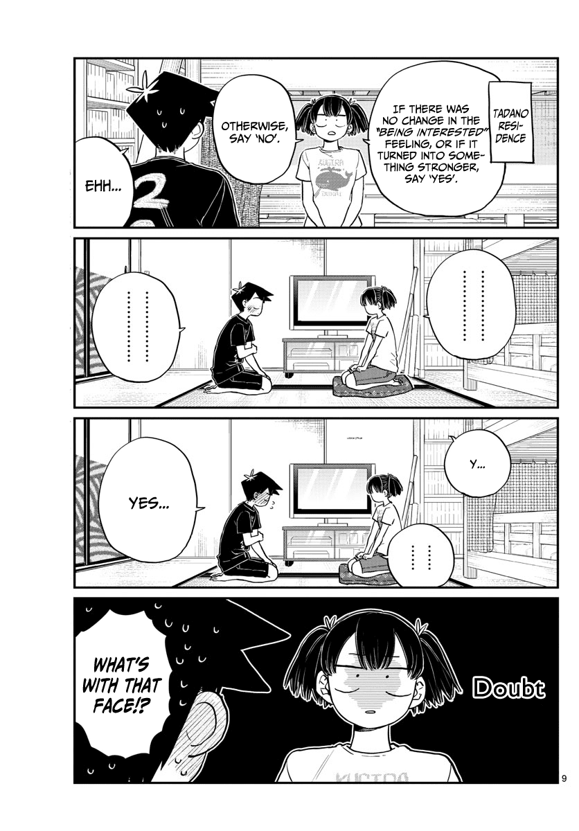 Komi-san wa Komyushou Desu Chapter 195 page 9 - Chapter 195: The three