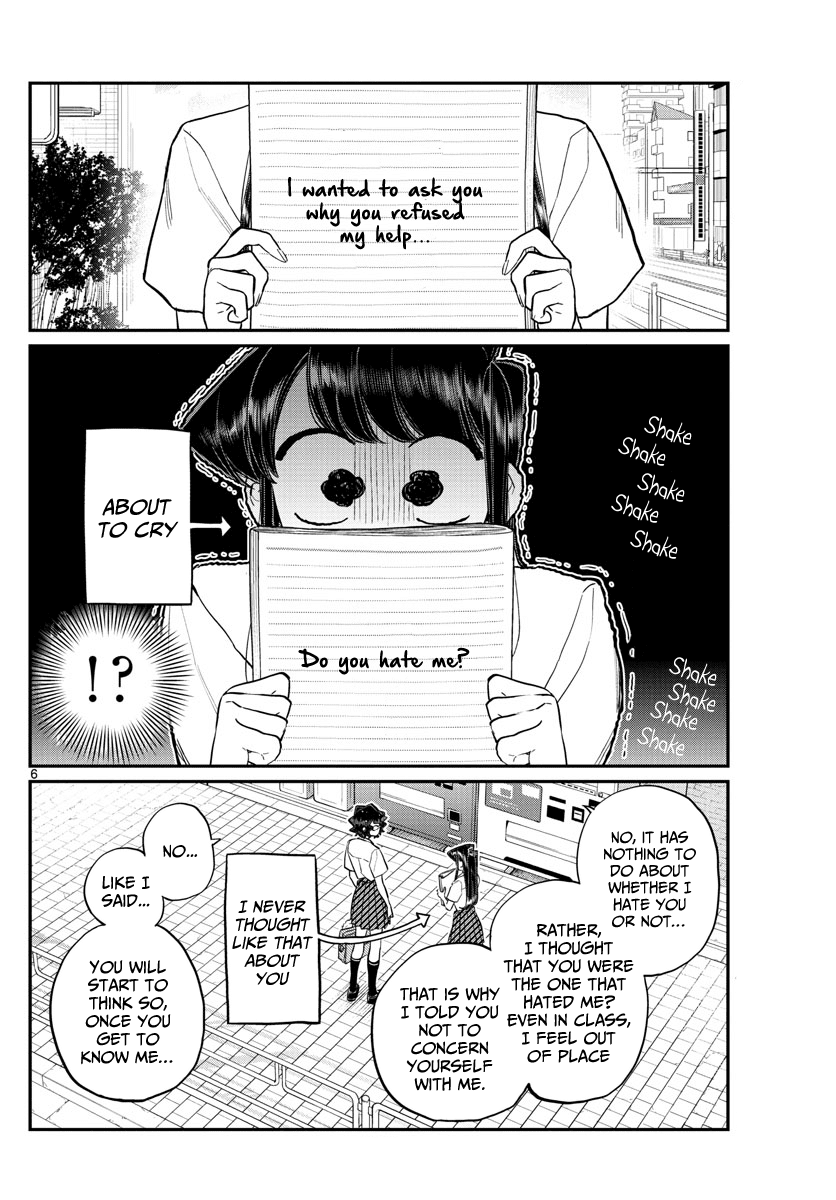 Komi-san wa Komyushou Desu Chapter 196.2 page 6 - Chapter 196.2: Clean: The Continuation