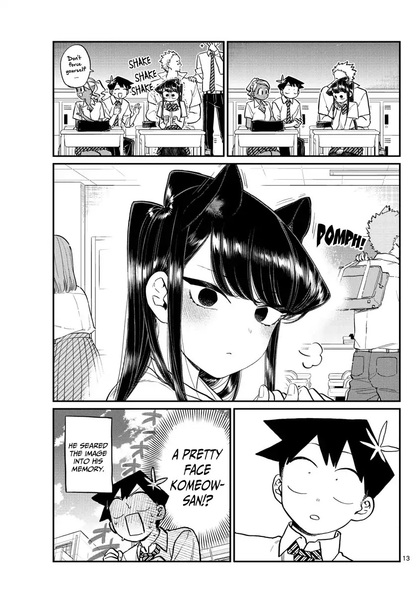 Komi-san wa Komyushou Desu Chapter 196 page 13 - Chapter 196: Clean
