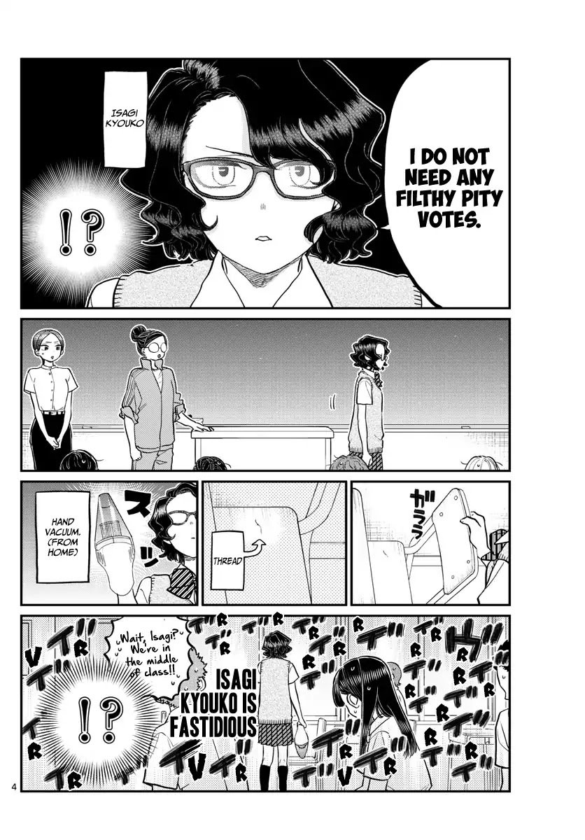 Komi-san wa Komyushou Desu Chapter 196 page 4 - Chapter 196: Clean