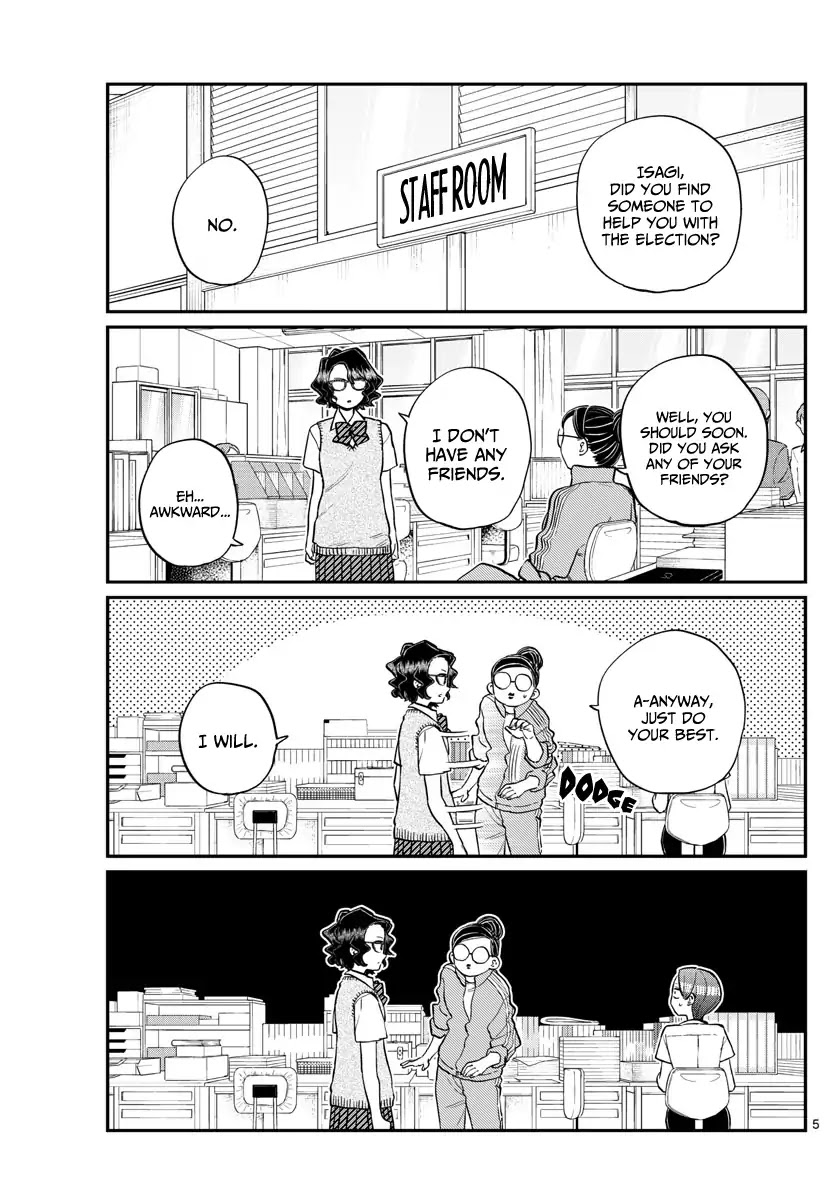 Komi-san wa Komyushou Desu Chapter 196 page 5 - Chapter 196: Clean
