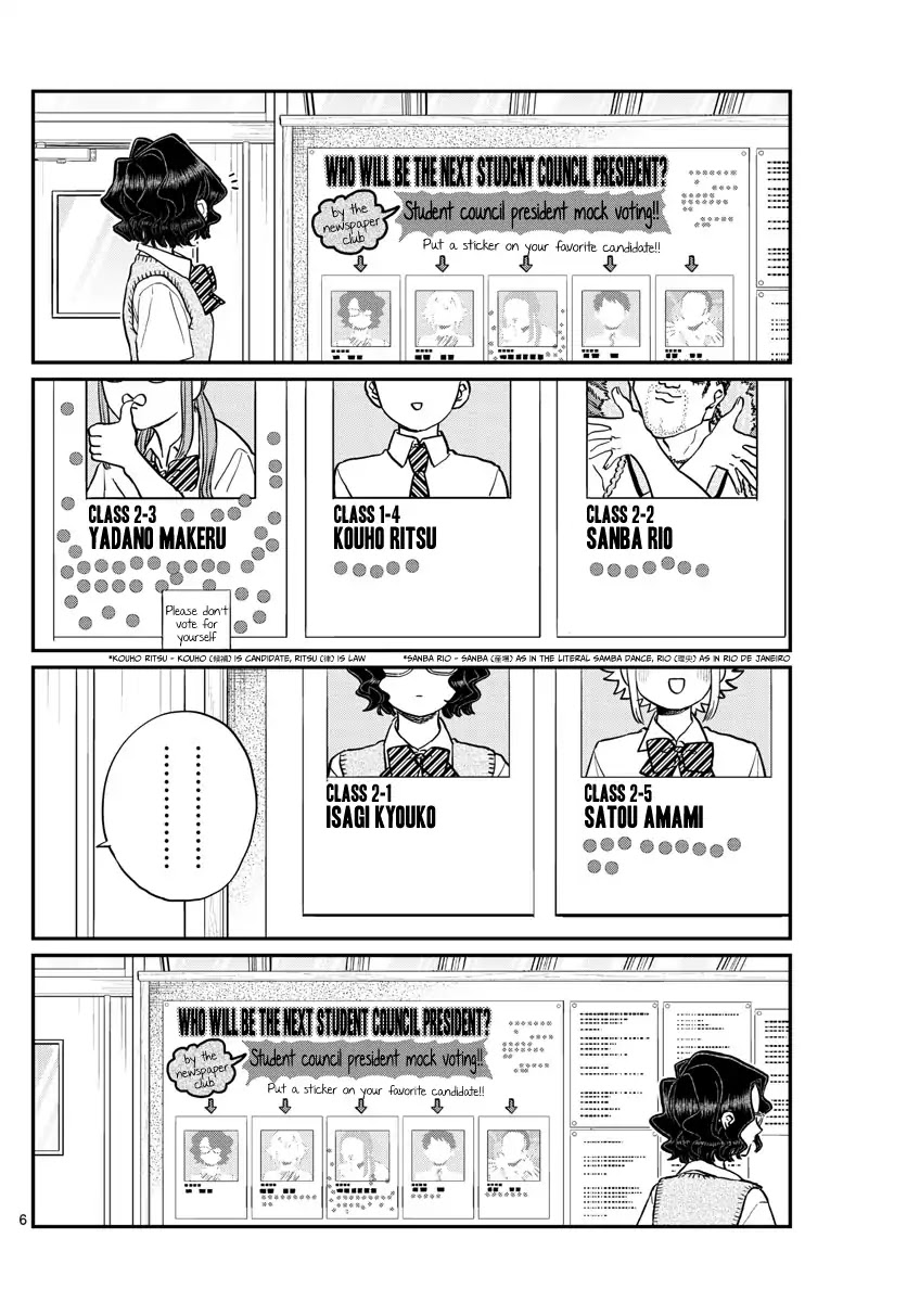 Komi-san wa Komyushou Desu Chapter 196 page 6 - Chapter 196: Clean