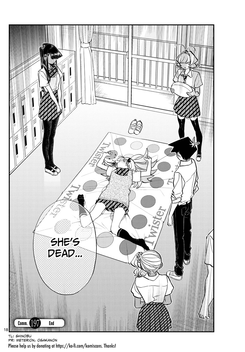 Komi-san wa Komyushou Desu Chapter 197 page 5 - Chapter 197: Twister game