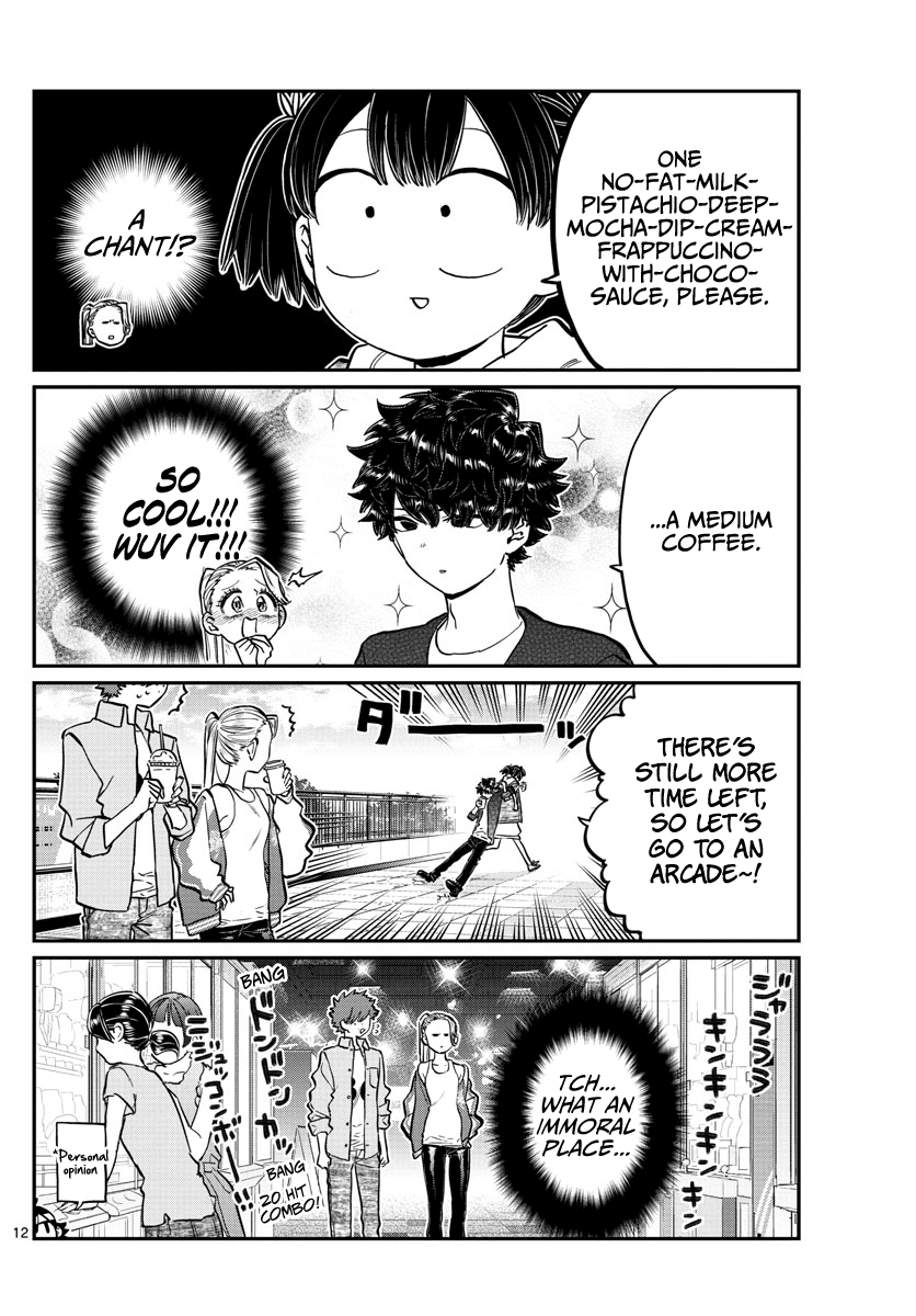 Komi-san wa Komyushou Desu Chapter 198 page 12 - Chapter 198: Out & Law ~The Movie~