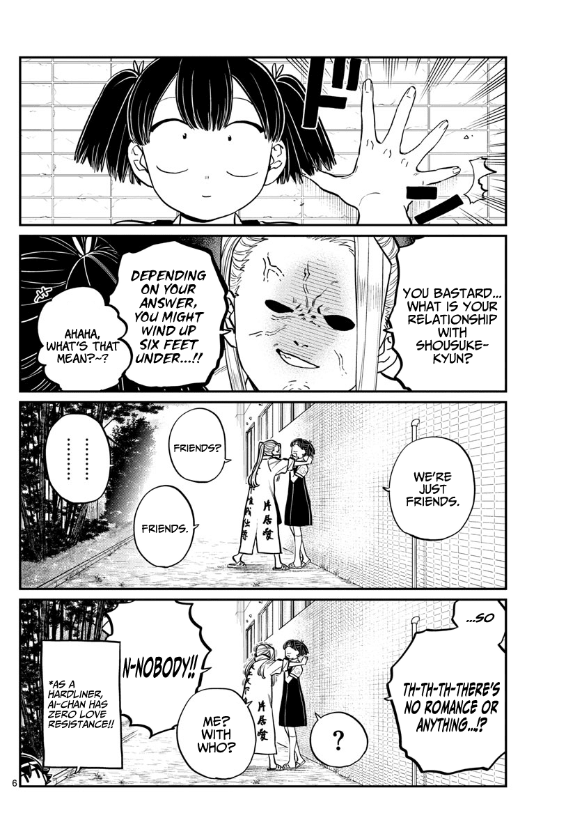 Komi-san wa Komyushou Desu Chapter 198 page 6 - Chapter 198: Out & Law ~The Movie~