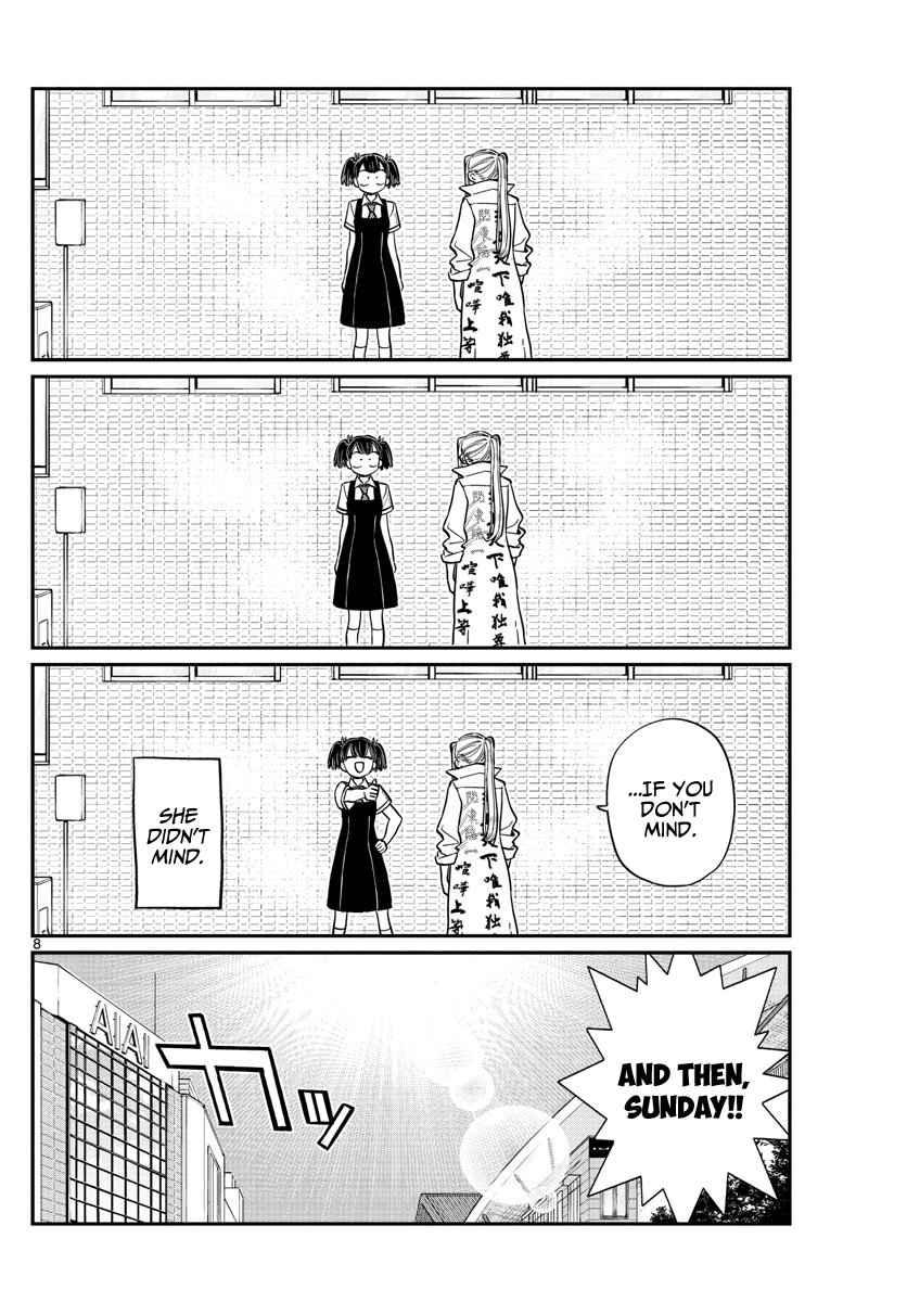 Komi-san wa Komyushou Desu Chapter 198 page 8 - Chapter 198: Out & Law ~The Movie~