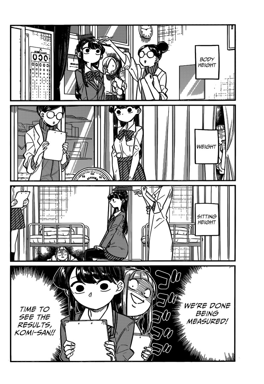 Komi-san wa Komyushou Desu Chapter 20 page 7 - Chapter 20 : Physical Examination