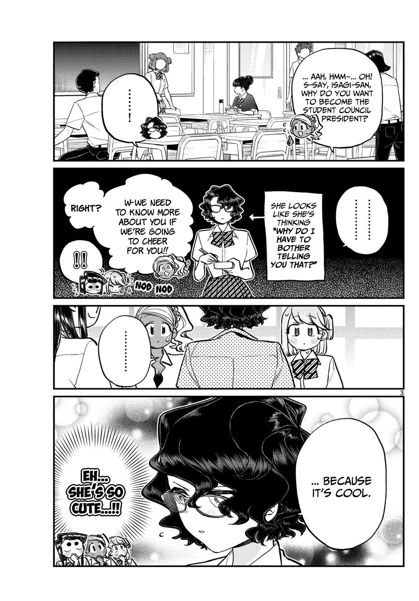 Komi-san wa Komyushou Desu Chapter 200 page 3 - Chapter 200: The Student Council