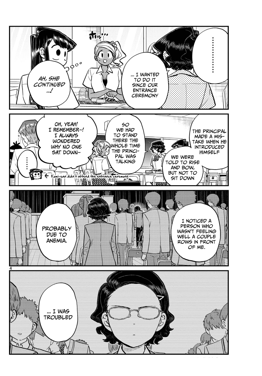 Komi-san wa Komyushou Desu Chapter 200 page 4 - Chapter 200: The Student Council