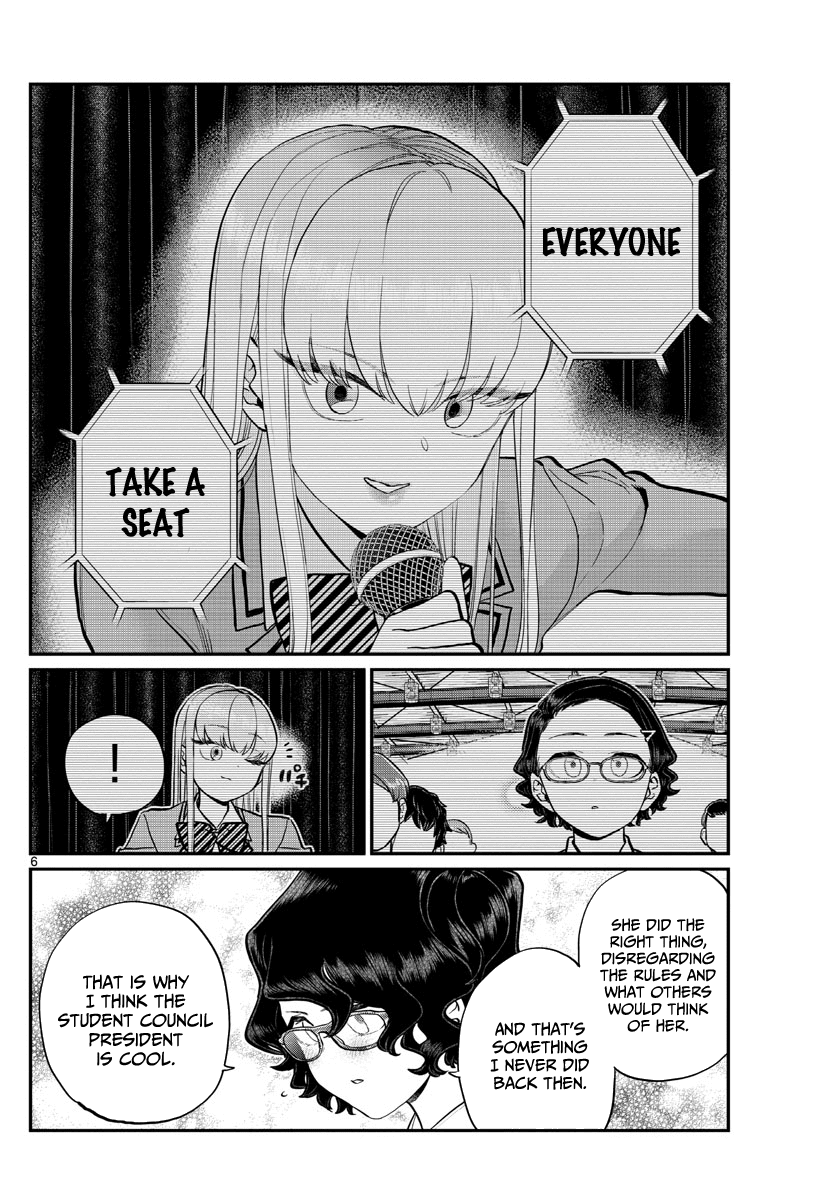 Komi-san wa Komyushou Desu Chapter 200 page 6 - Chapter 200: The Student Council
