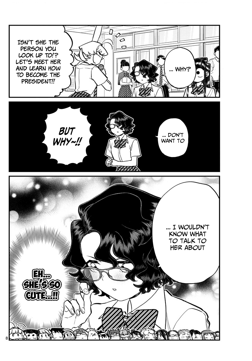 Komi-san wa Komyushou Desu Chapter 200 page 8 - Chapter 200: The Student Council