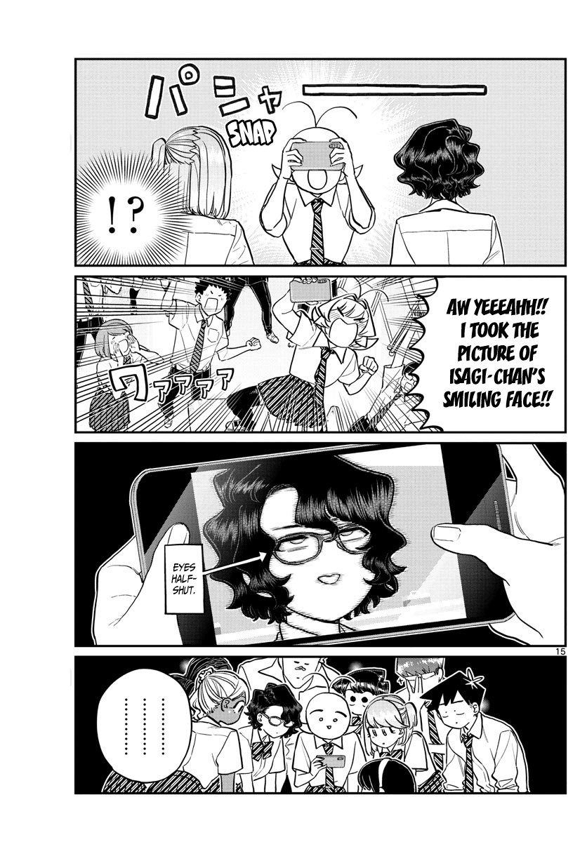 Komi-san wa Komyushou Desu Chapter 201 page 16 - Chapter 201: Smile
