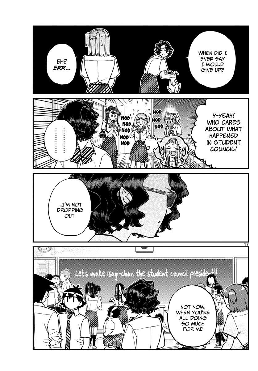 Komi-san wa Komyushou Desu Chapter 201 page 18 - Chapter 201: Smile