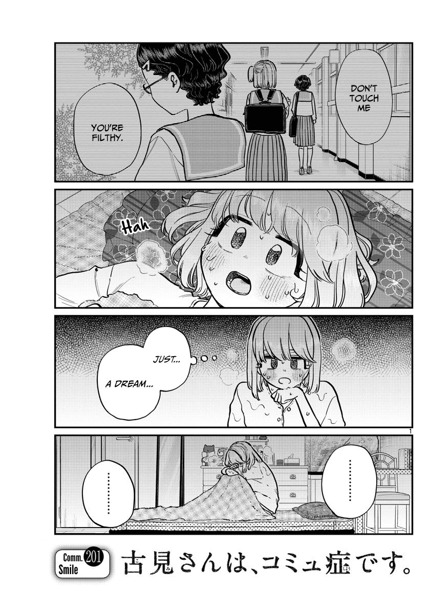 Komi-san wa Komyushou Desu Chapter 201 page 2 - Chapter 201: Smile