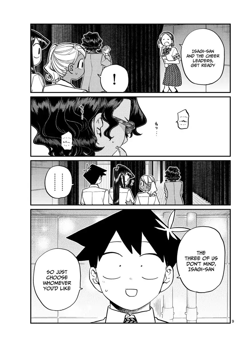 Komi-san wa Komyushou Desu Chapter 202 page 10 - Chapter 202: Cheer Leader