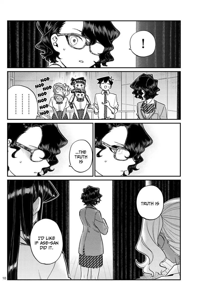Komi-san wa Komyushou Desu Chapter 202 page 11 - Chapter 202: Cheer Leader