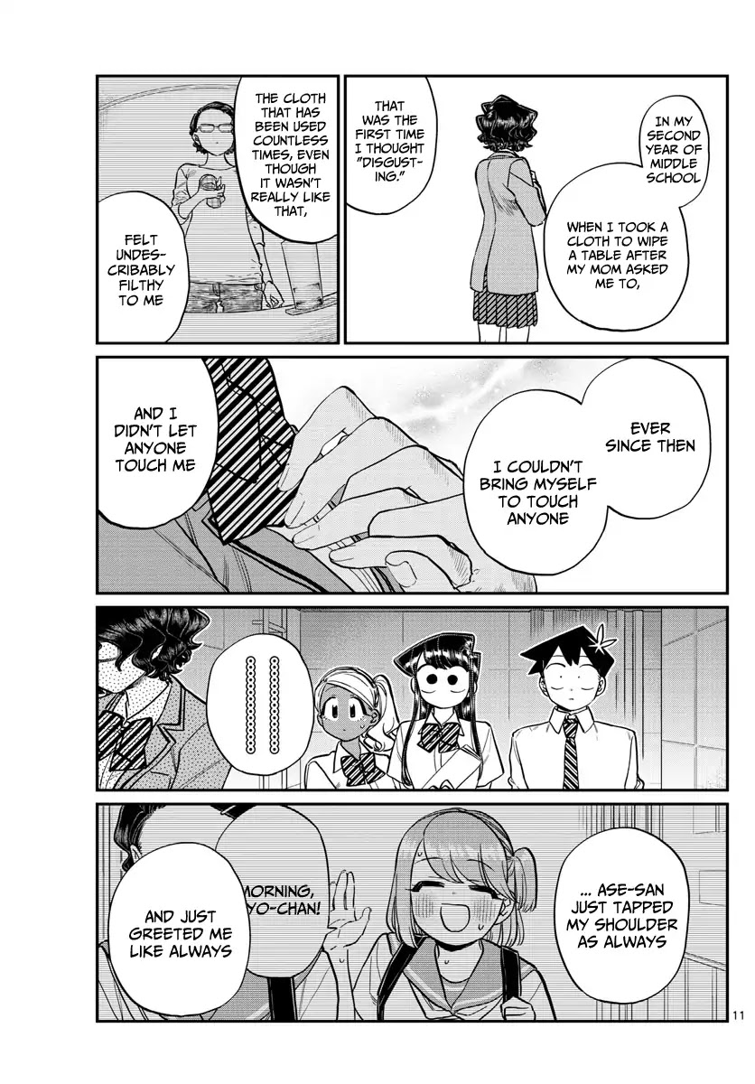 Komi-san wa Komyushou Desu Chapter 202 page 12 - Chapter 202: Cheer Leader