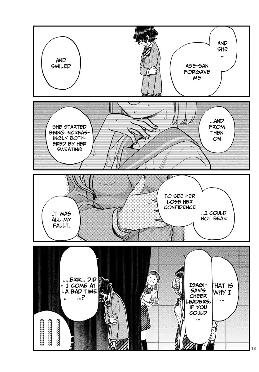 Komi-san wa Komyushou Desu Chapter 202 page 14 - Chapter 202: Cheer Leader