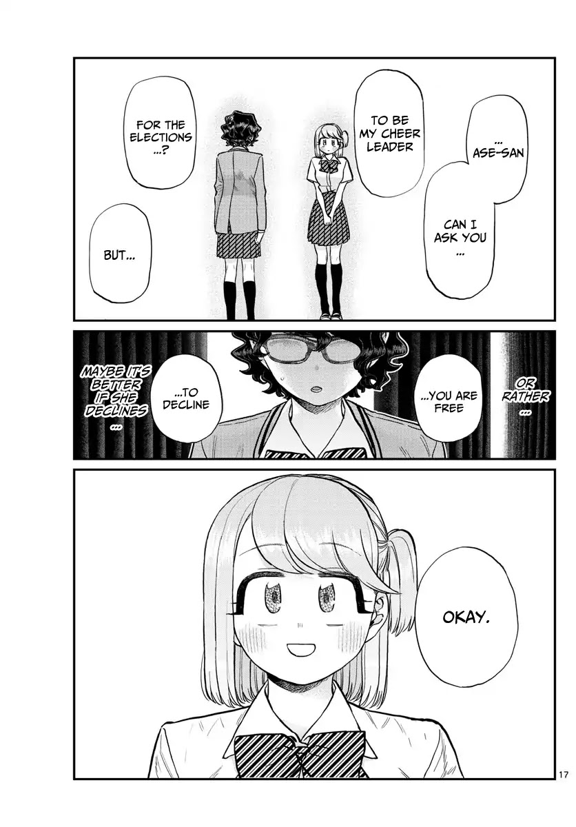 Komi-san wa Komyushou Desu Chapter 202 page 18 - Chapter 202: Cheer Leader