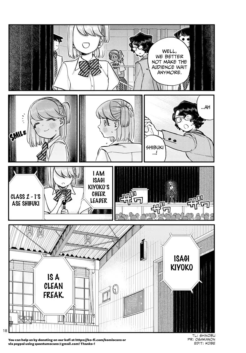 Komi-san wa Komyushou Desu Chapter 202 page 19 - Chapter 202: Cheer Leader