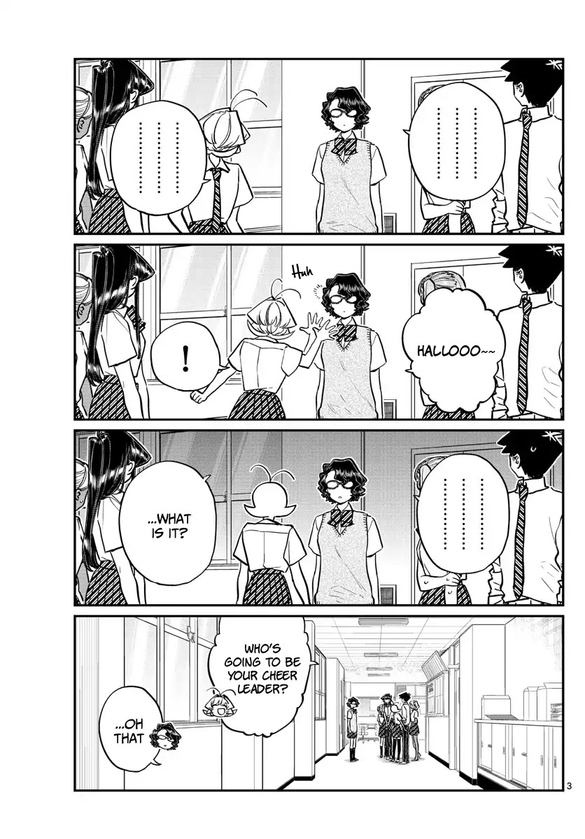 Komi-san wa Komyushou Desu Chapter 202 page 4 - Chapter 202: Cheer Leader