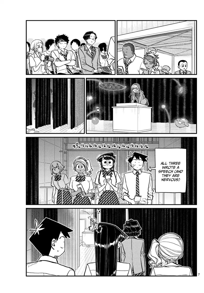 Komi-san wa Komyushou Desu Chapter 202 page 8 - Chapter 202: Cheer Leader
