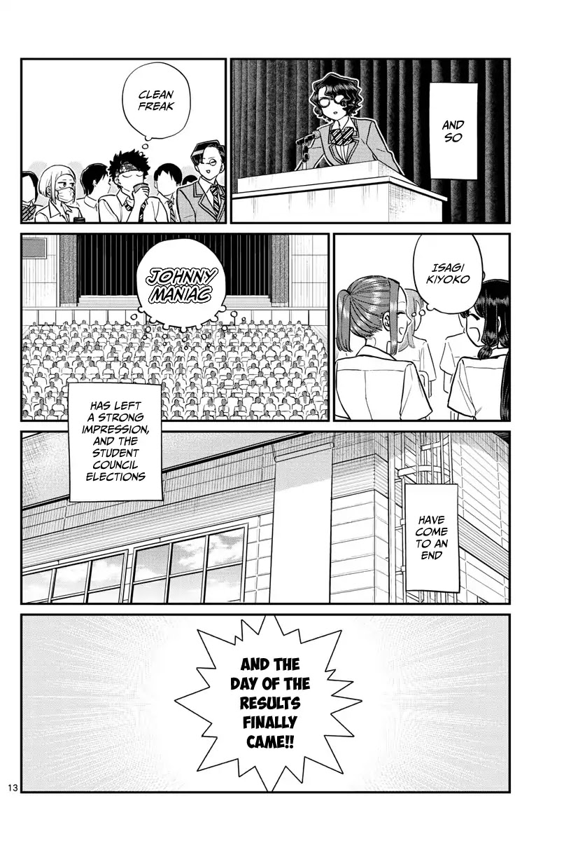 Komi-san wa Komyushou Desu Chapter 203 page 13 - Chapter 203: Election Manager 2
