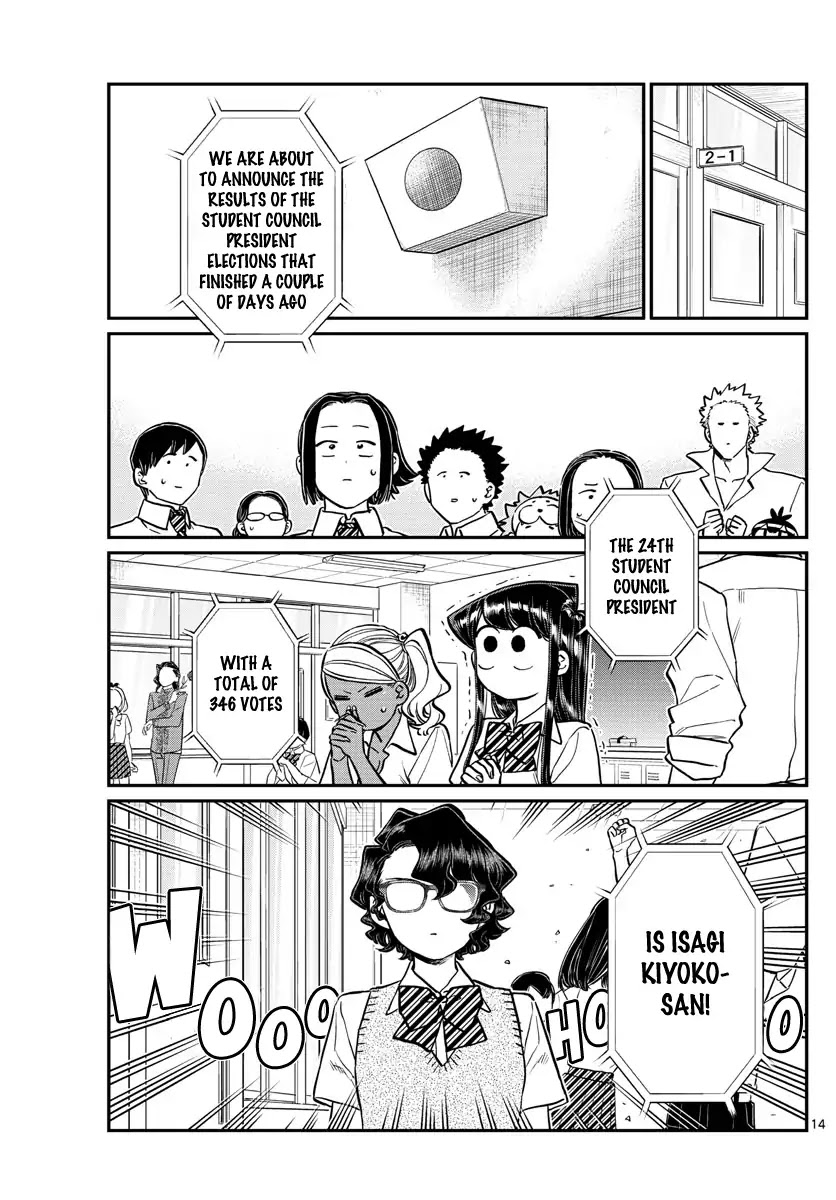 Komi-san wa Komyushou Desu Chapter 203 page 14 - Chapter 203: Election Manager 2