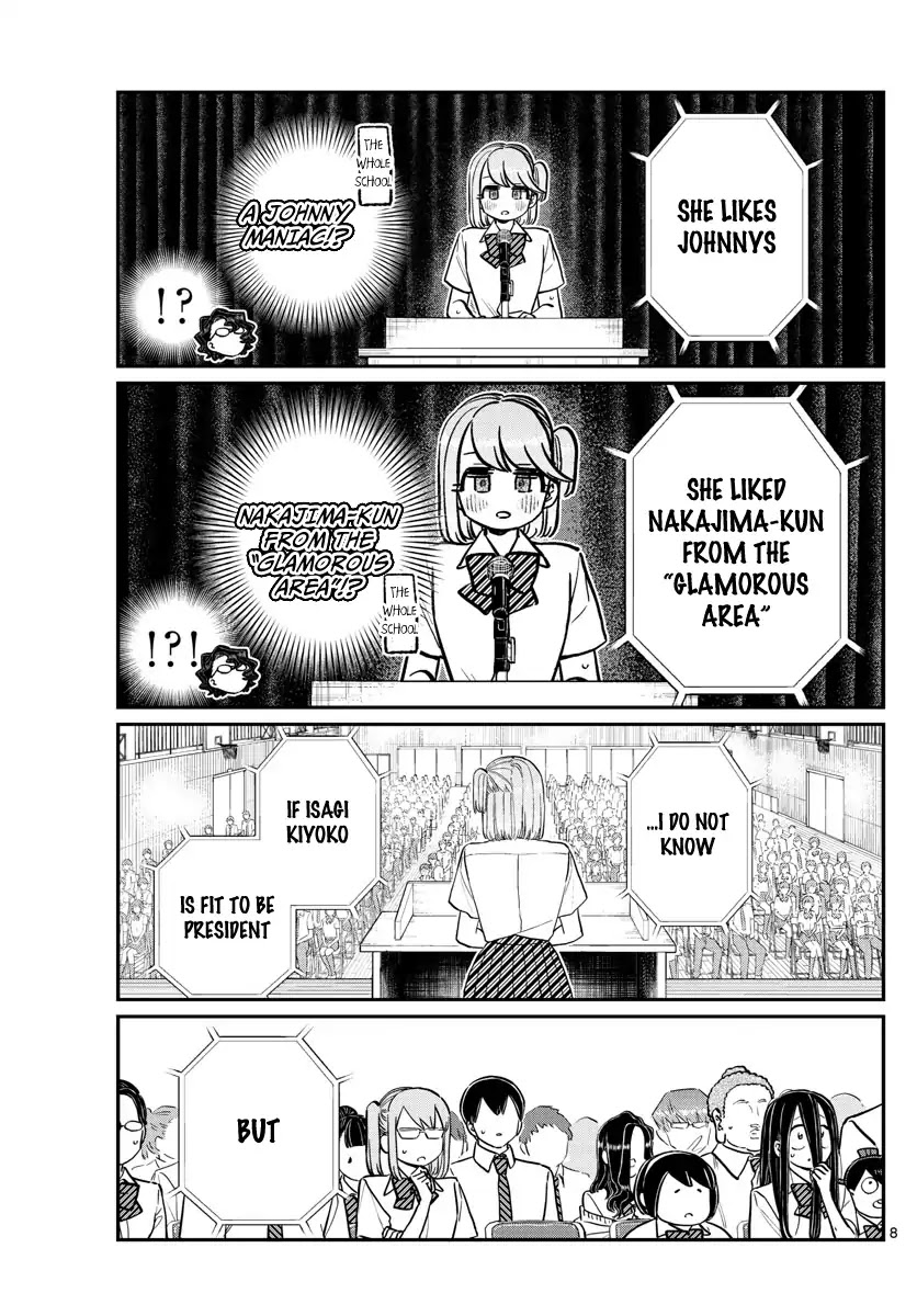 Komi-san wa Komyushou Desu Chapter 203 page 8 - Chapter 203: Election Manager 2