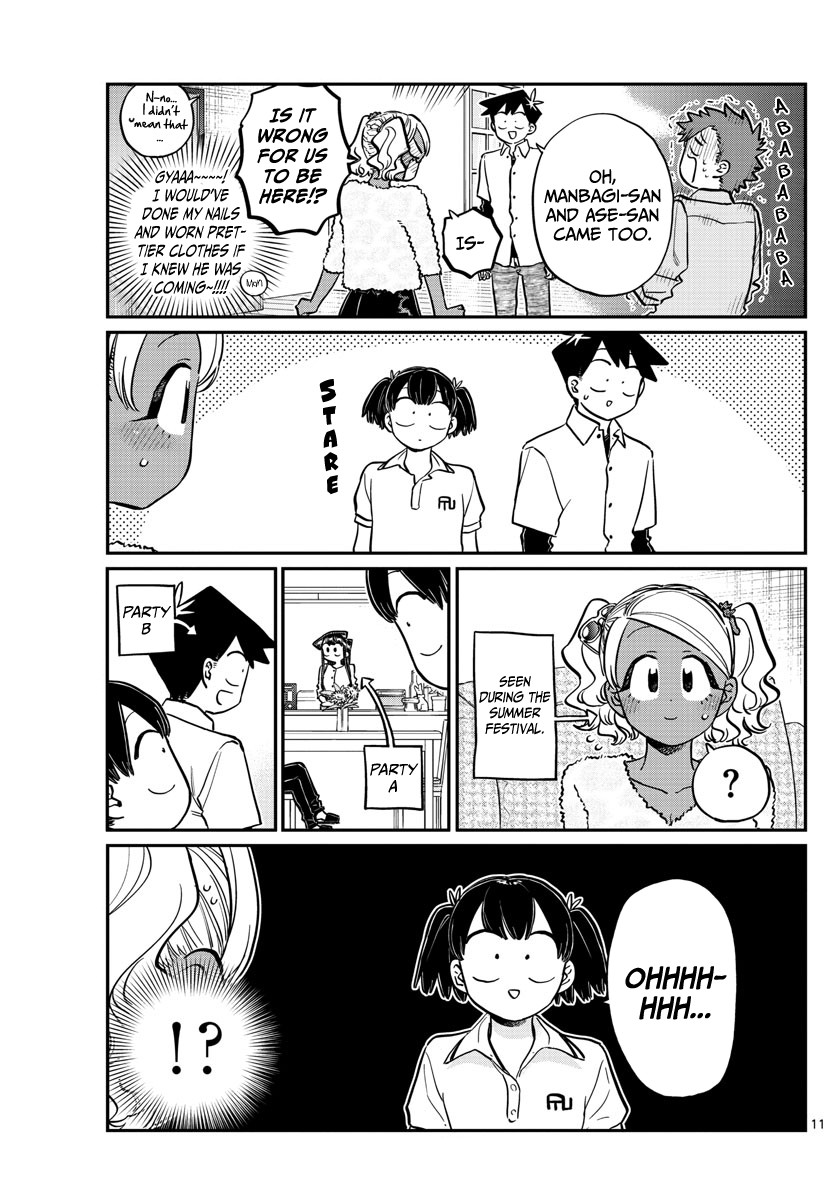 Komi-san wa Komyushou Desu Chapter 207 page 11 - Chapter 207: Banquet