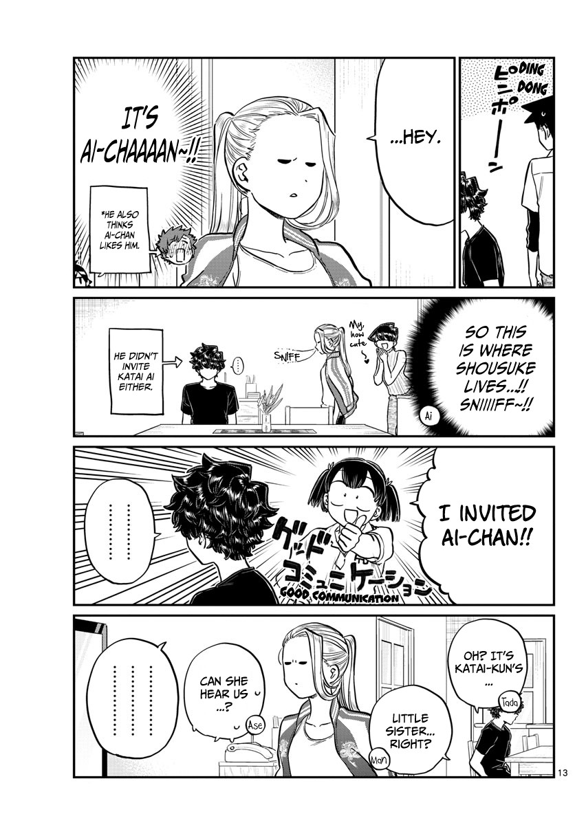 Komi-san wa Komyushou Desu Chapter 207 page 13 - Chapter 207: Banquet