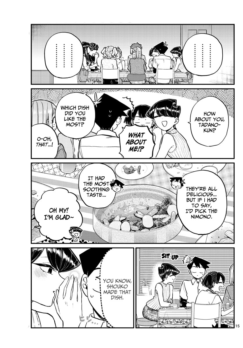 Komi-san wa Komyushou Desu Chapter 207 page 15 - Chapter 207: Banquet