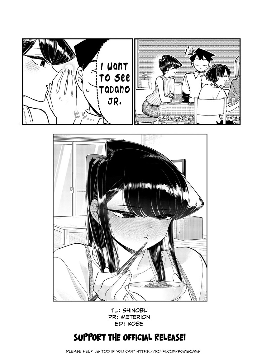 Komi-san wa Komyushou Desu Chapter 207 page 19 - Chapter 207: Banquet