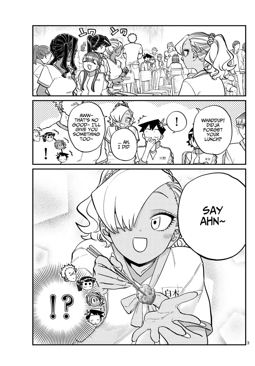 Komi-san wa Komyushou Desu Chapter 210 page 3 - Chapter 210: Say Ahn~